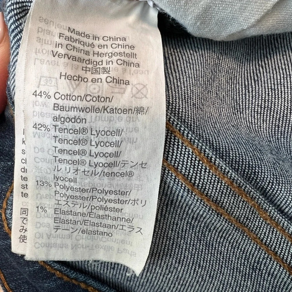 MADEWELL 10” High-Rise Skinny Jeans in Danny Wash: Tencel Denim Edition‎ size 25 - Picture 9 of 10